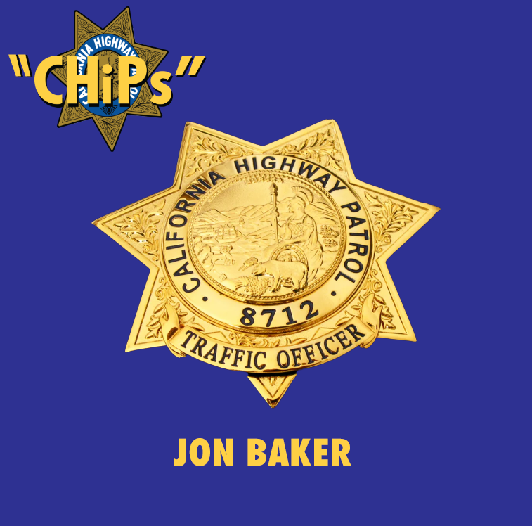 "CHiPs" TV SHOW REPLICA BADGES