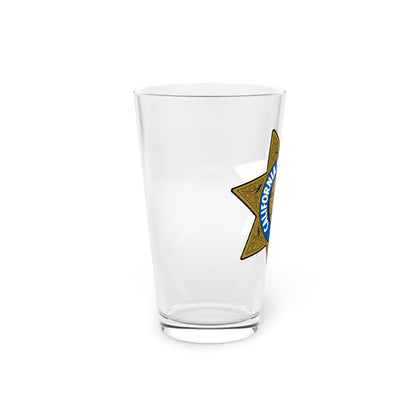 CHP LOGO Pint Glass 16oz