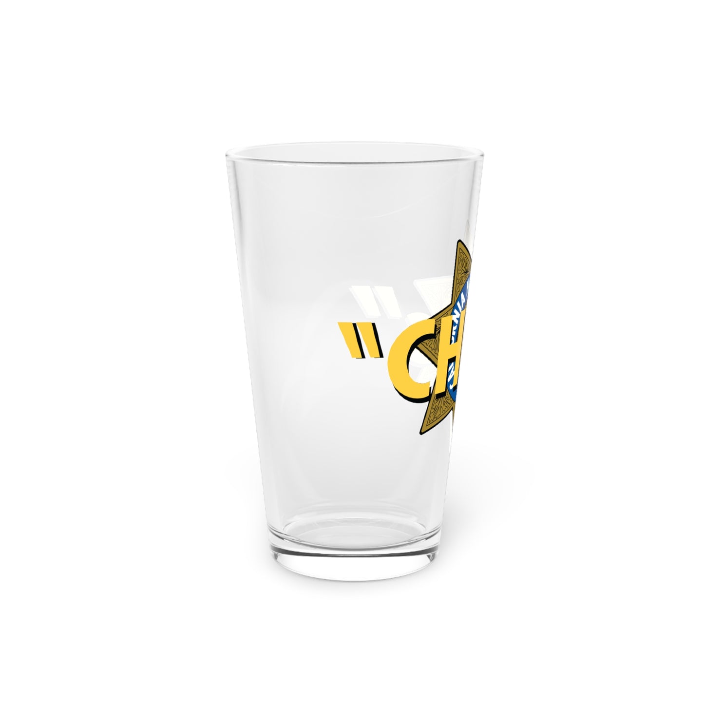 "CHiPs" LOGO Pint Glass, 16oz