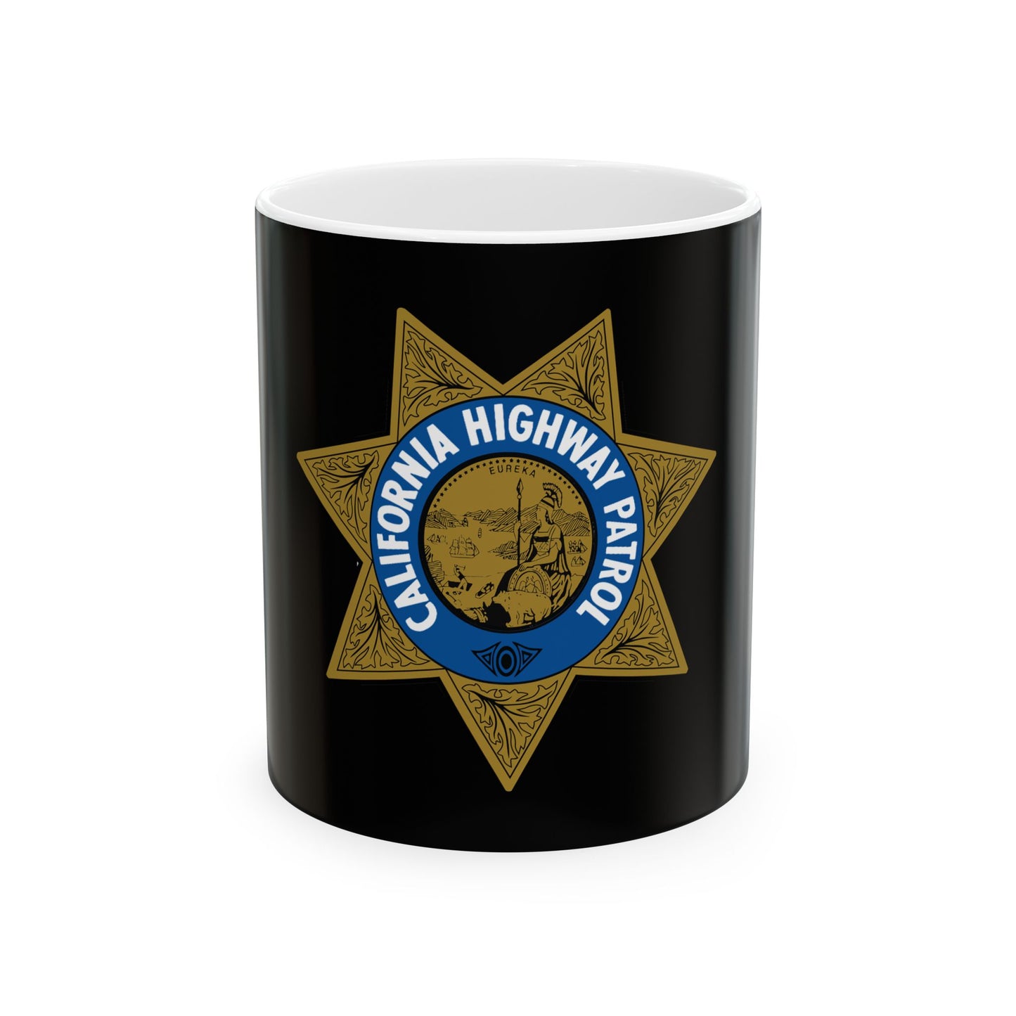 CHP Coffee Mug: Caffeinate Like a California Highway Hero