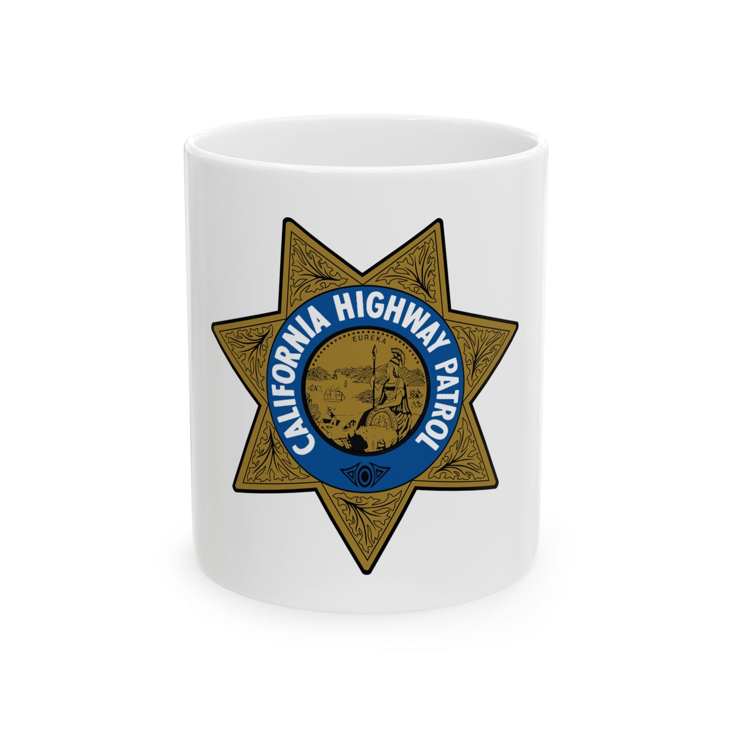 CHP Coffee Mug: Caffeinate Like a California Highway Hero