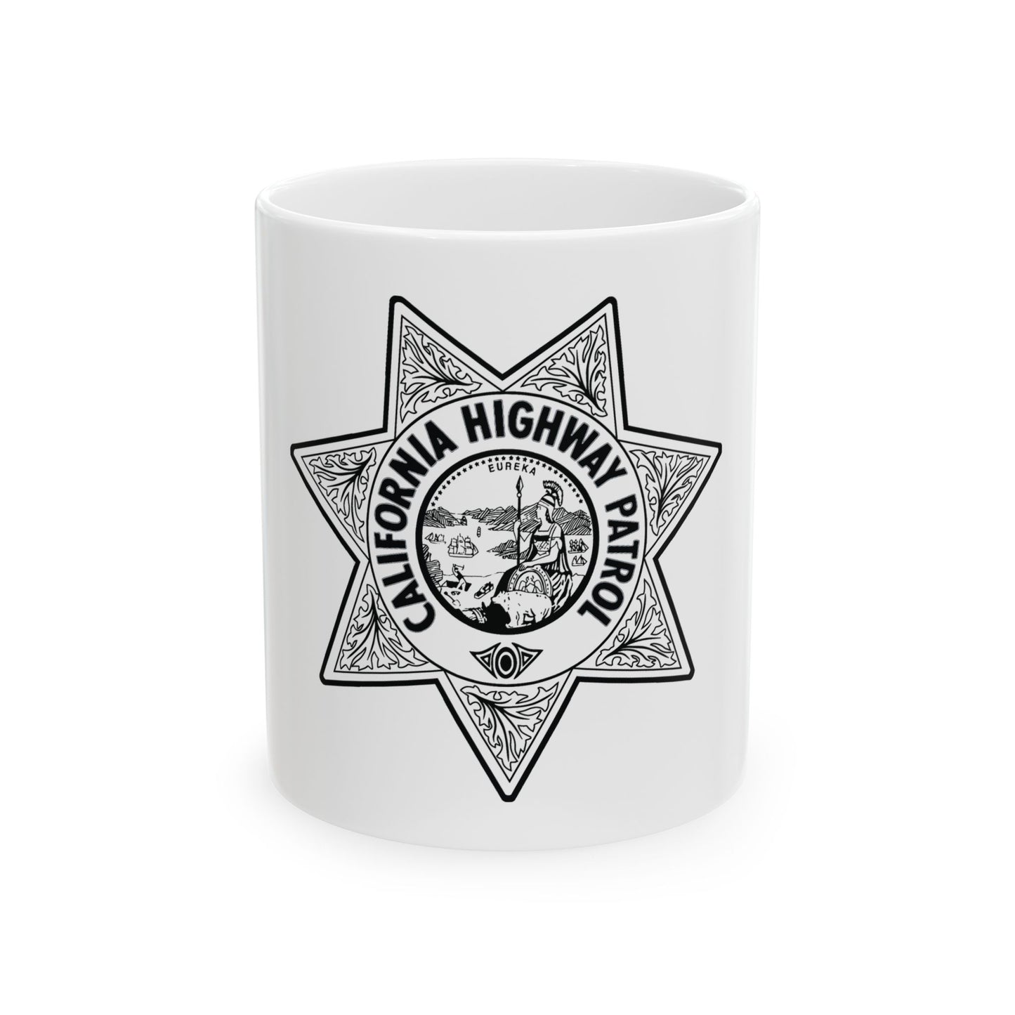 CHP Coffee Mug: Caffeinate Like a California Highway Hero