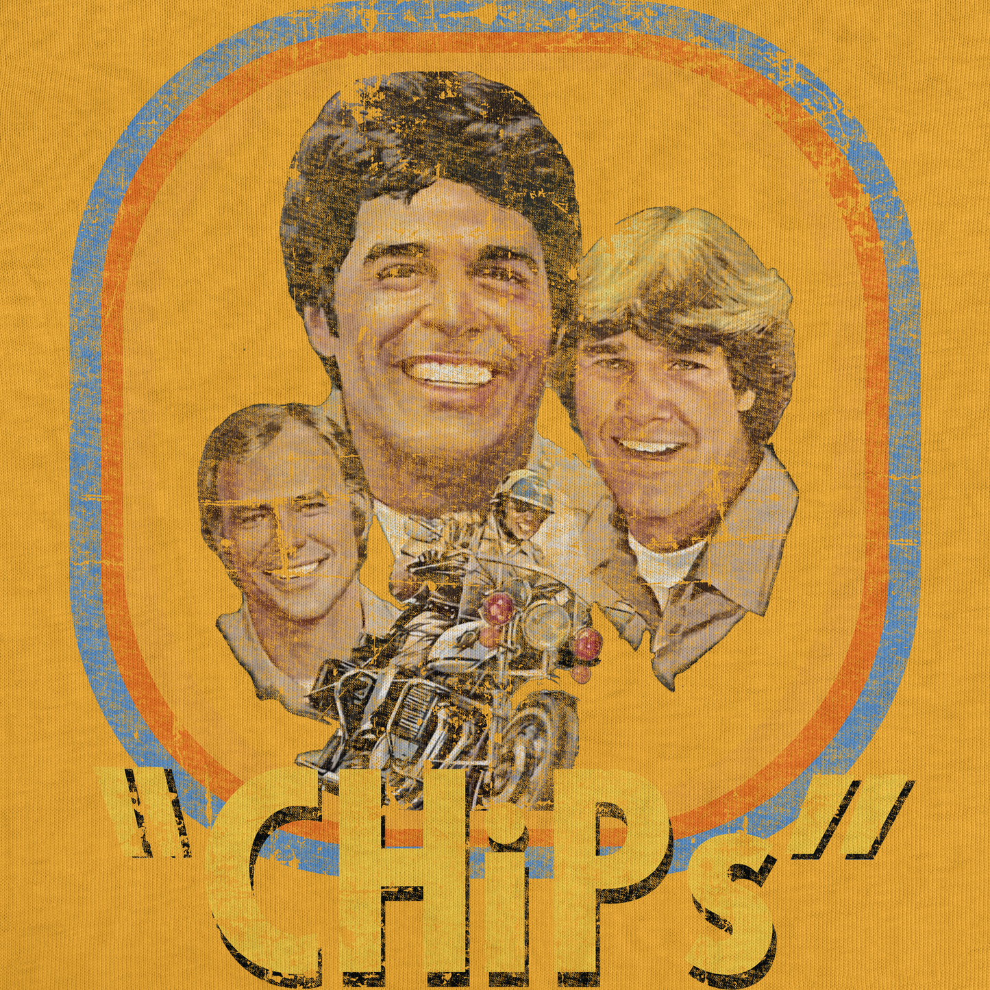 Retro 70s CHiPs Women's Tee – Ponch, Jon, & Gatraer Throwback Style!