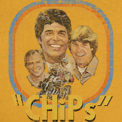 Retro 70s CHiPs Women's Tee – Ponch, Jon, & Gatraer Throwback Style!
