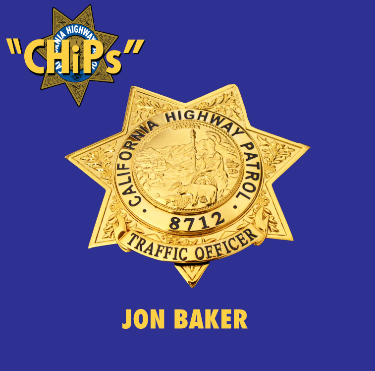 "CHiPs"  TV SHOW REPLICA BADGES