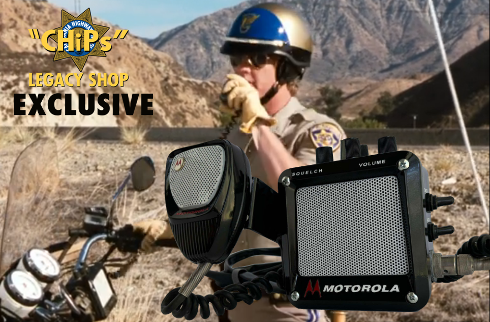 REPLICA "CHiPs" MOTORCYLE RADIO