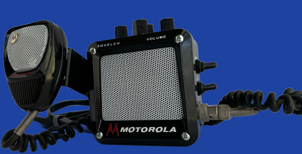 REPLICA "CHiPs" MOTORCYLE RADIO