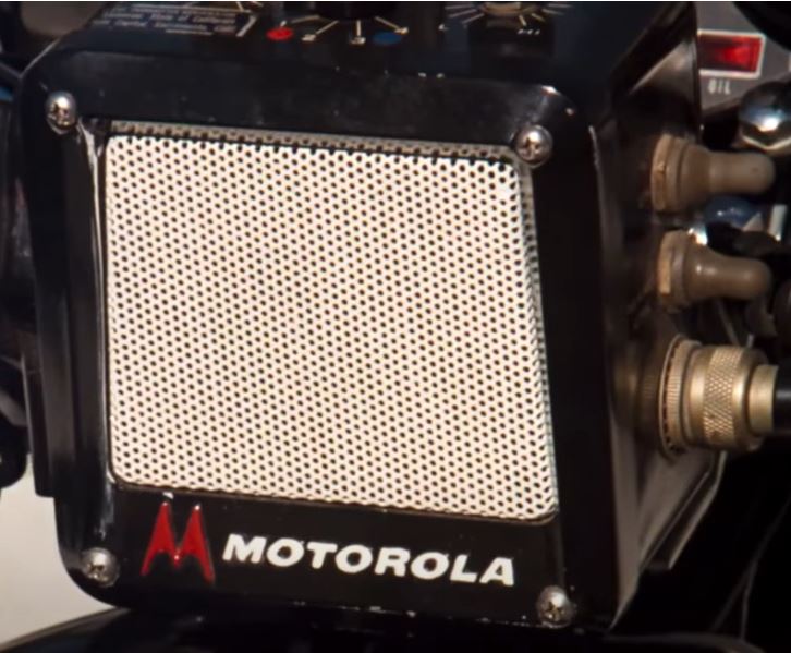 REPLICA "CHiPs" MOTORCYLE RADIO