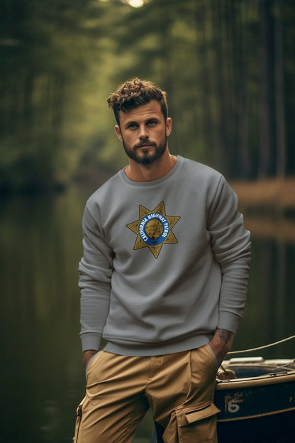 CHP Logo Sweatshirt – Vintage Throwback | Retro CHiPs TV Show Apparel