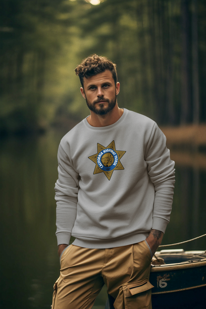 CHP Logo Sweatshirt – Vintage Throwback | Retro CHiPs TV Show Apparel