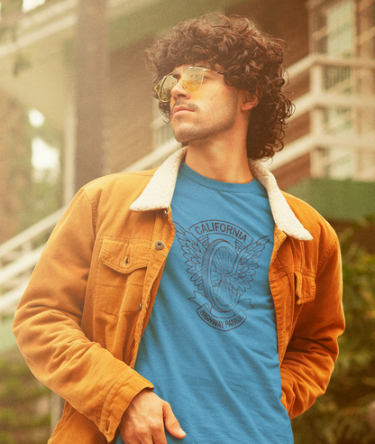 CHP Motorcycle Officer Wings Tee: Patrol Your Style with Classic Flair